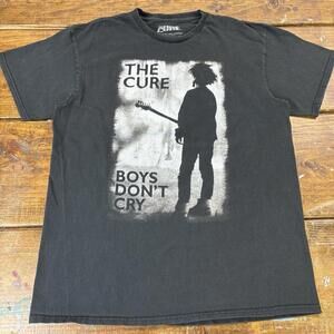 The Cure Boys Don’t Cry Band T Shirt Size Large Black